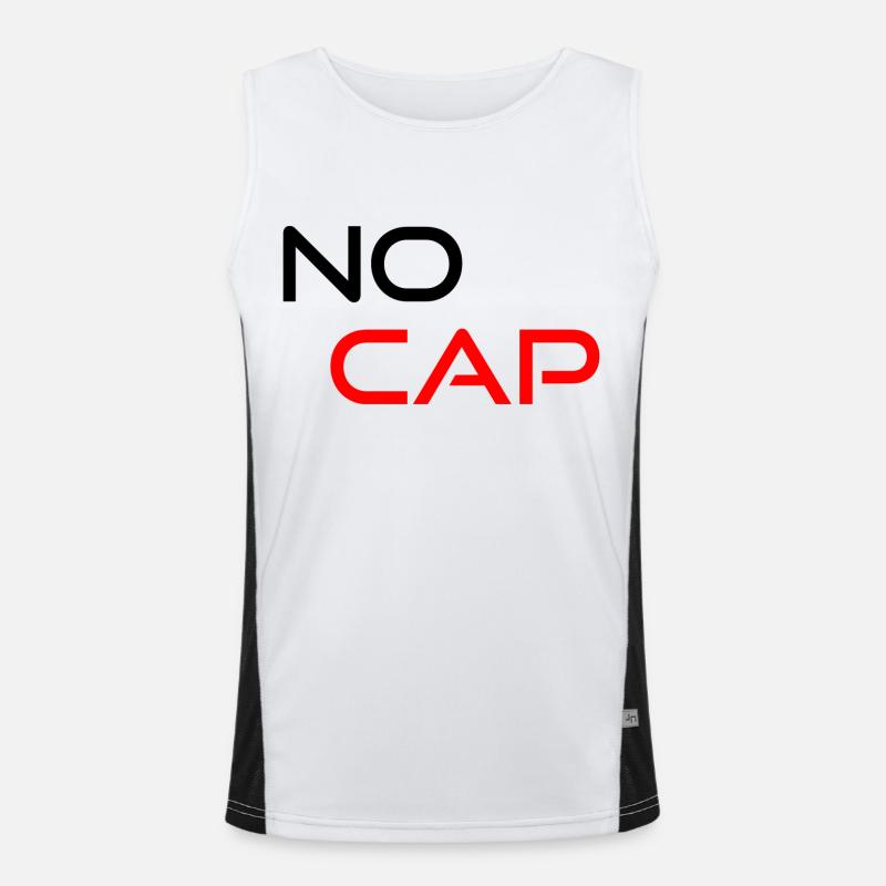 PAS DE CAP Débardeur respirant contrasté Homme 