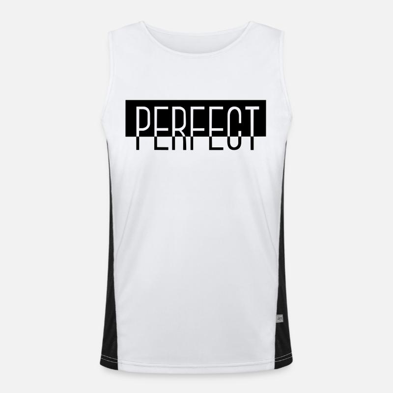 PERFECT Men's Functional Contrast Tank Top 