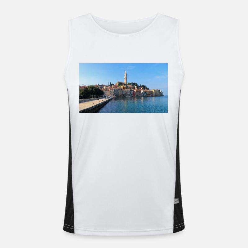 Rovinj Funktionelles Kontrast-Tank Top für Männer 