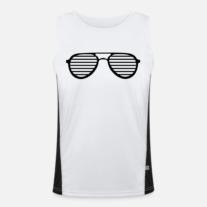 sonnenbrille Funktionelles Kontrast-Tank Top für Männer 