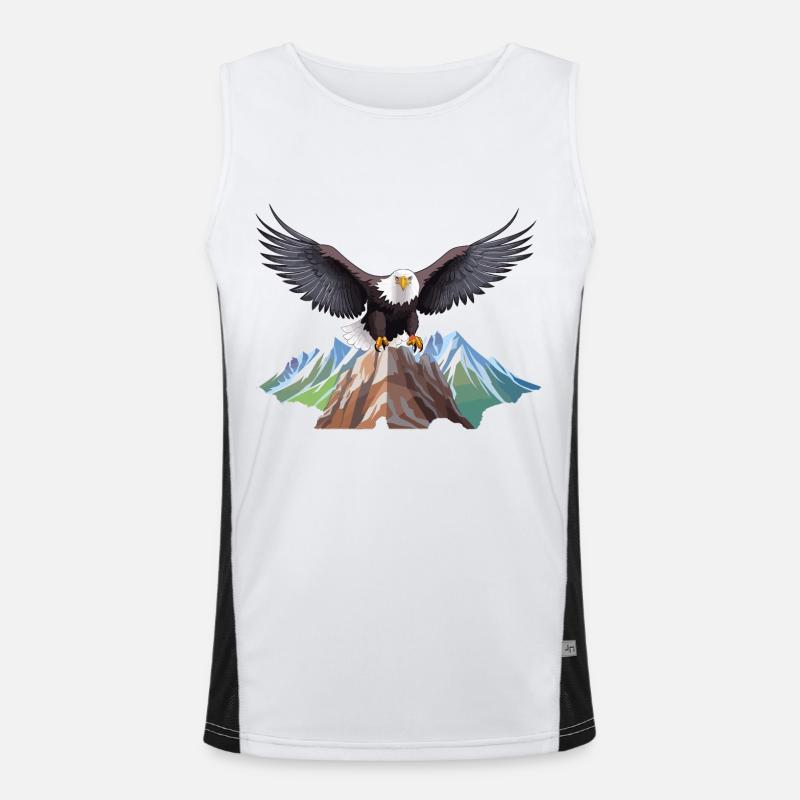 Aigle majestueux Débardeur respirant contrasté Homme 