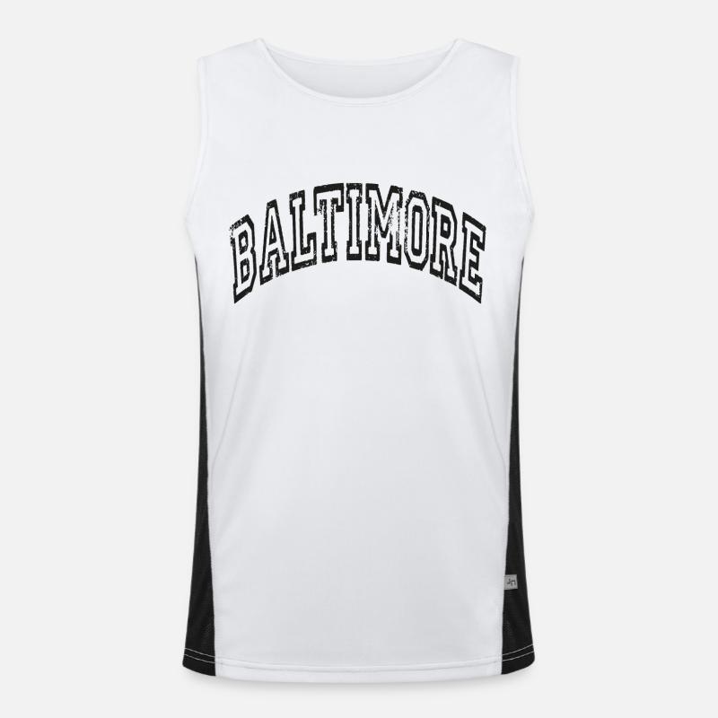 Baltimore Débardeur respirant contrasté Homme 