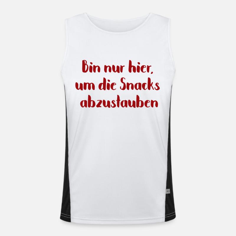 Dust off snacks Men's Functional Contrast Tank Top 