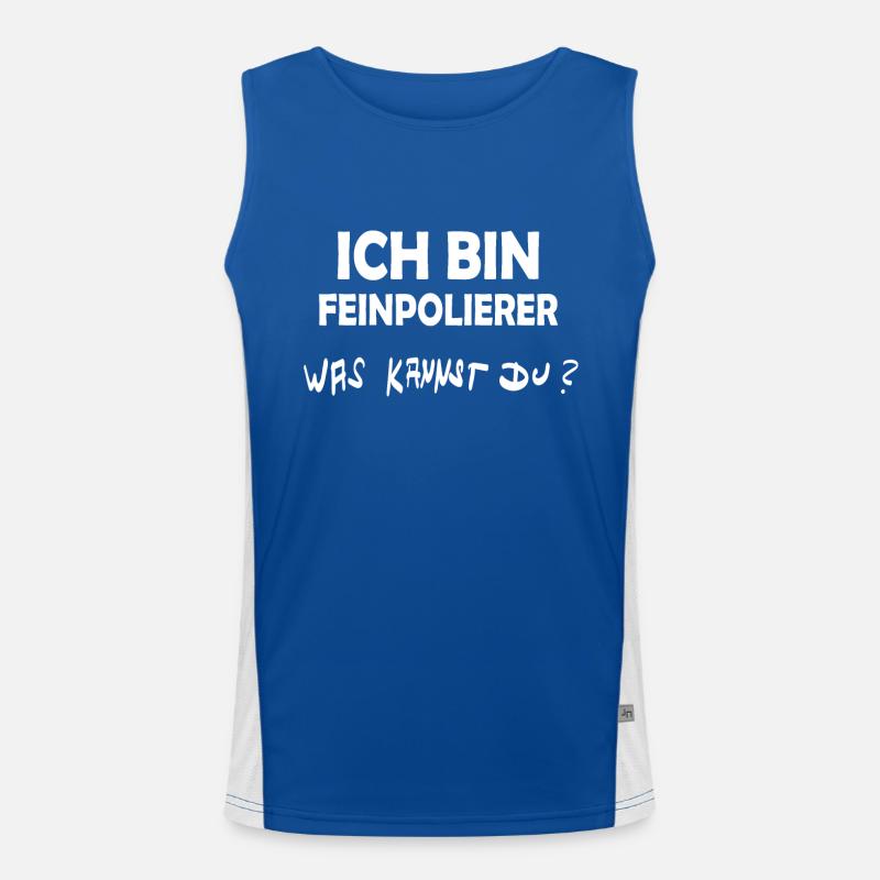 Polisseuse fine Débardeur respirant contrasté Homme 