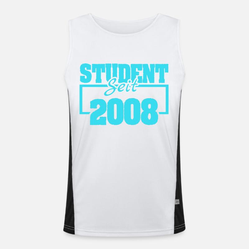 Etudiant 2008 Débardeur respirant contrasté Homme 