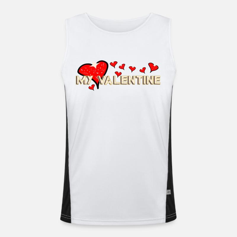 Fabuleuse Saint-Valentin Débardeur respirant contrasté Homme 