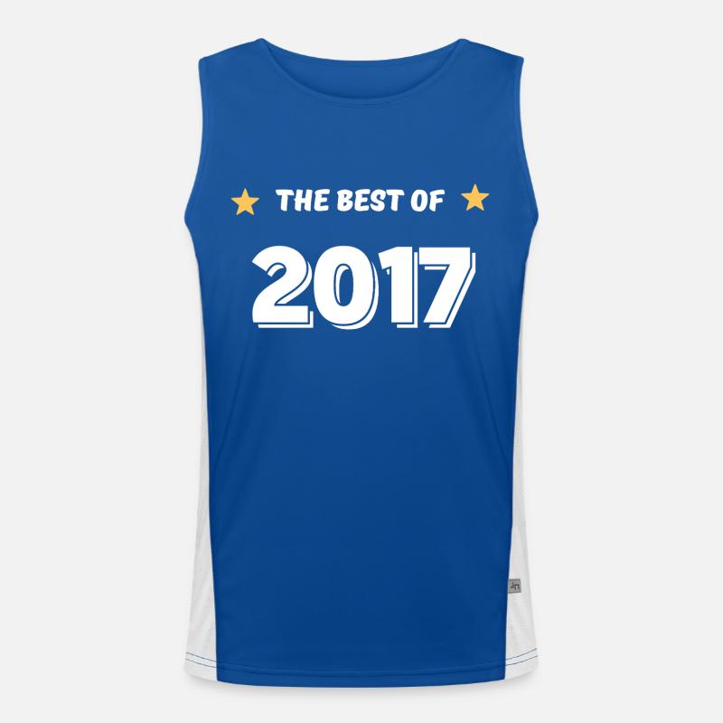 Das Beste aus 2017 Funktionelles Kontrast-Tank Top für Männer 