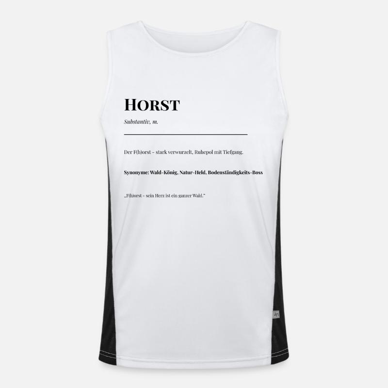 Horst Funktionelles Kontrast-Tank Top für Männer 