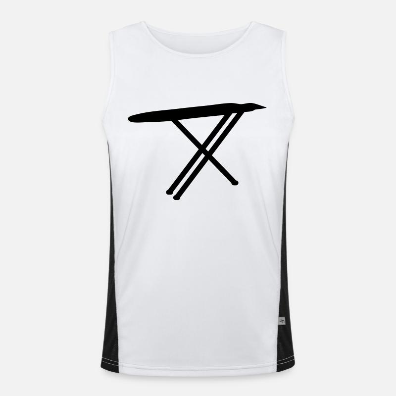 planche à repasser Débardeur respirant contrasté Homme 