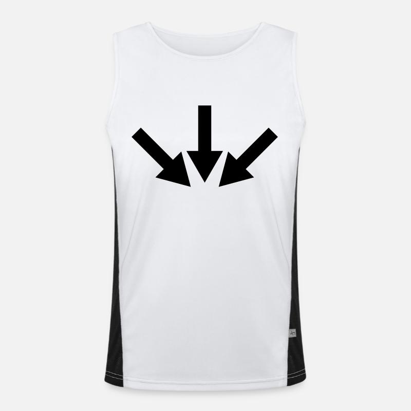 flèche Débardeur respirant contrasté Homme 