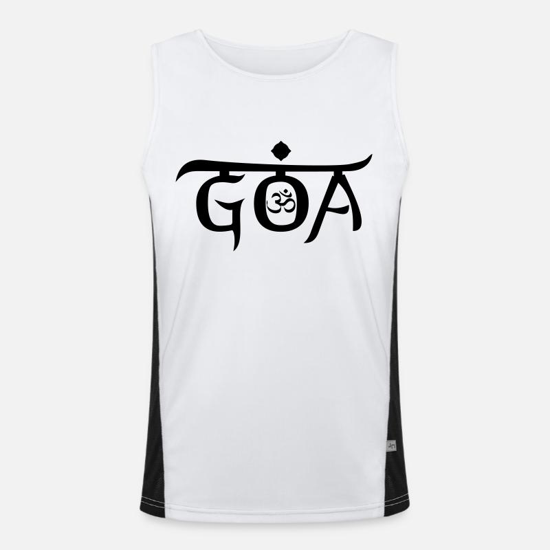 GOA Funktionelles Kontrast-Tank Top für Männer 