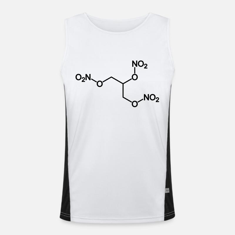 dynamite (nitroglycerin) Men's Functional Contrast Tank Top 
