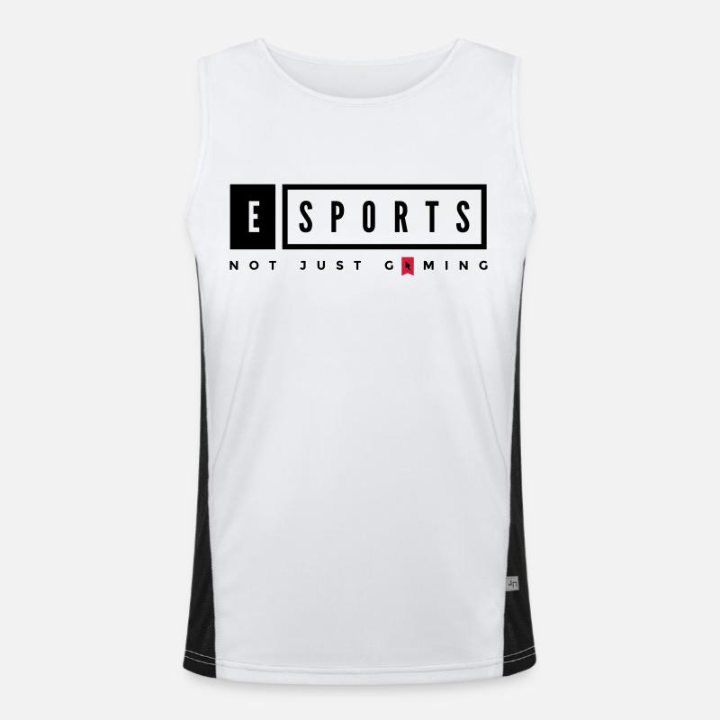 esports gaming Funktionelles Kontrast-Tank Top für Männer 