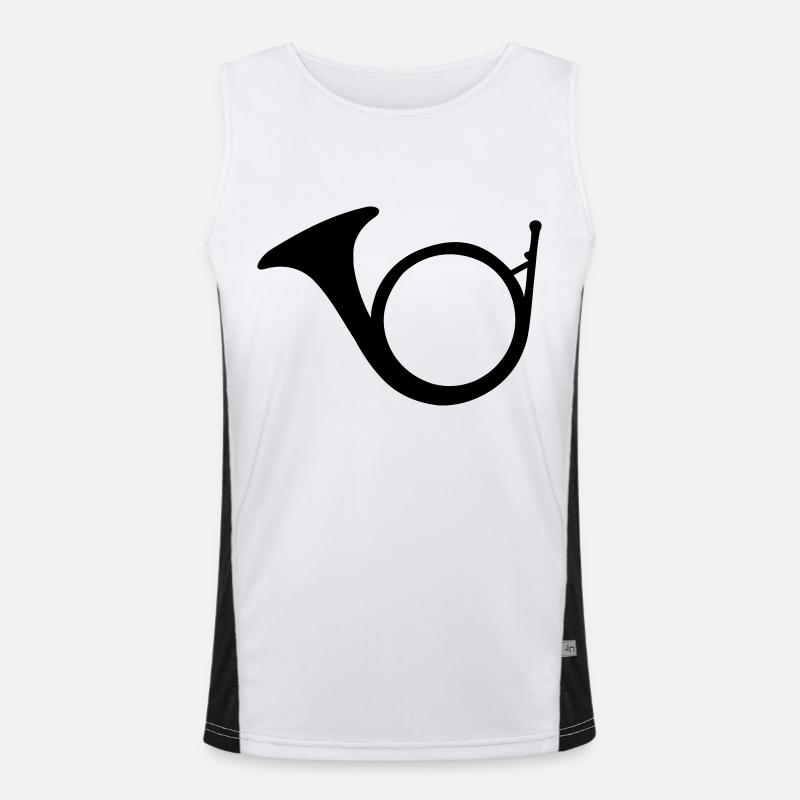 Cor de chasse Débardeur respirant contrasté Homme 