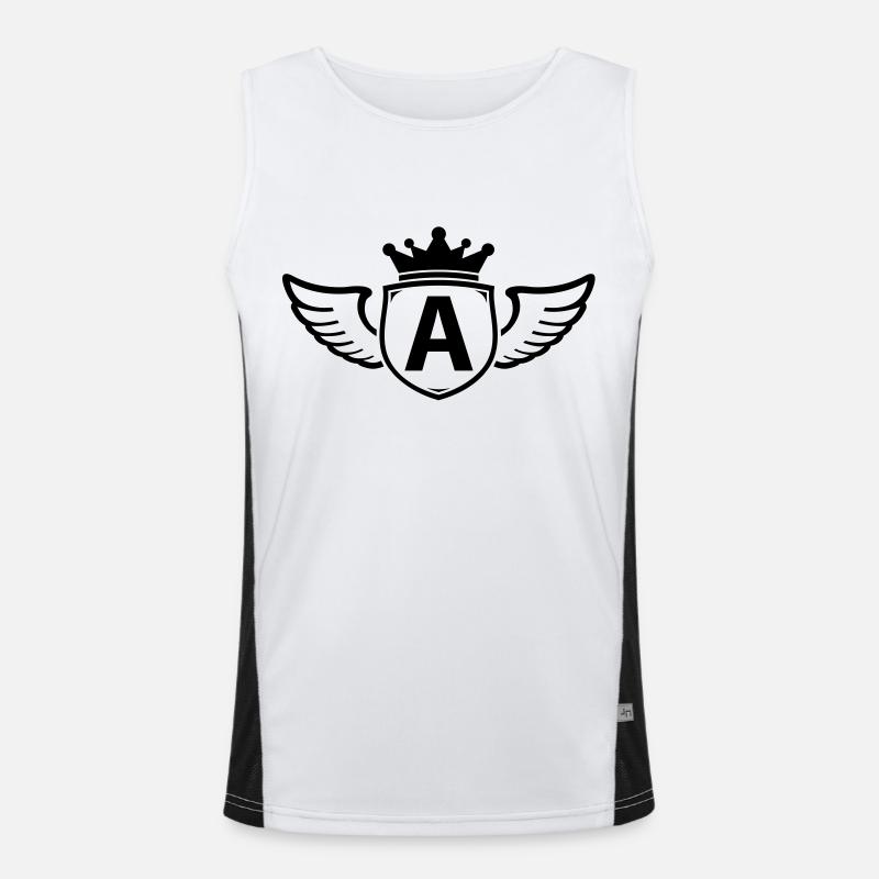 a Funktionelles Kontrast-Tank Top für Männer 