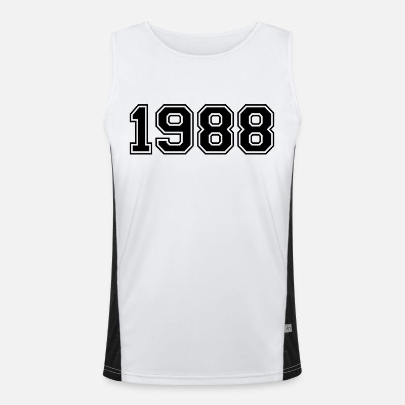 1988 Débardeur respirant contrasté Homme 