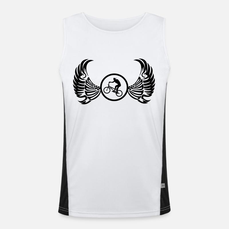wappen_bmx Men's Functional Contrast Tank Top 
