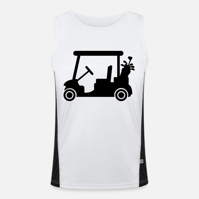 Golf car Funktionelles Kontrast-Tank Top für Männer 