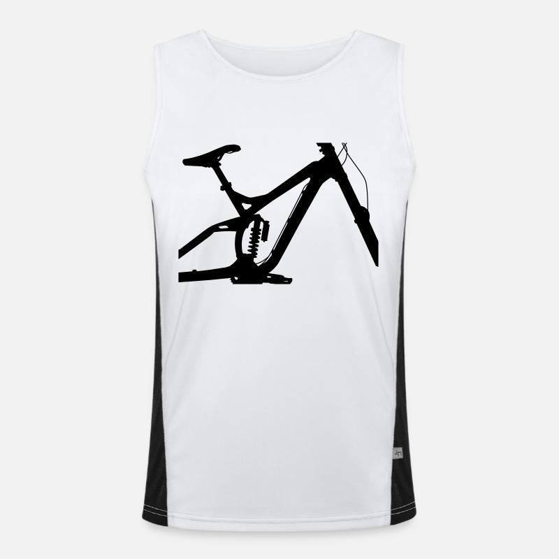 Downhill Funktionelles Kontrast-Tank Top für Männer 