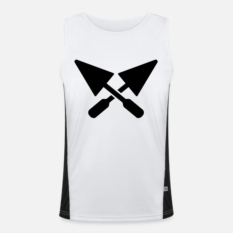 Maçon Débardeur respirant contrasté Homme 