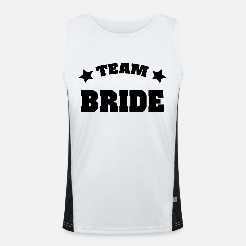 Team Bride Débardeur respirant contrasté Homme 
