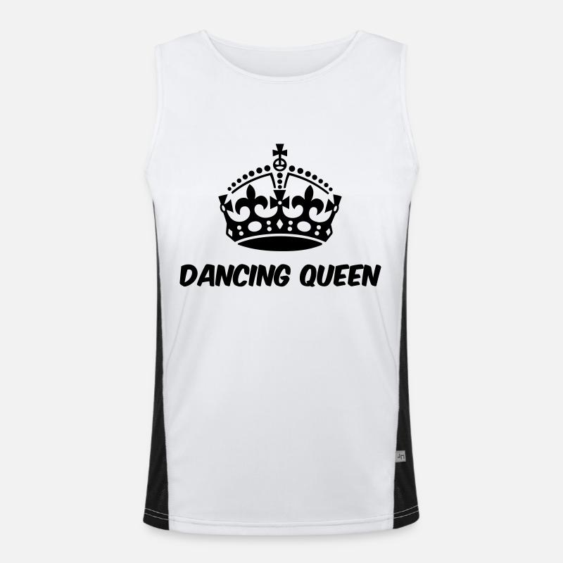 Dancing Queen Men's Functional Contrast Tank Top 