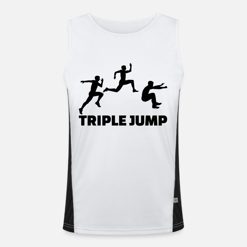 Triple Jump Débardeur respirant contrasté Homme 