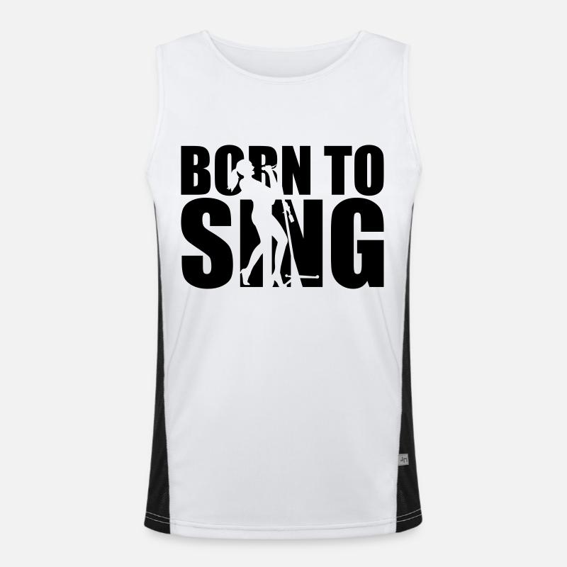 Singer Men's Functional Contrast Tank Top 