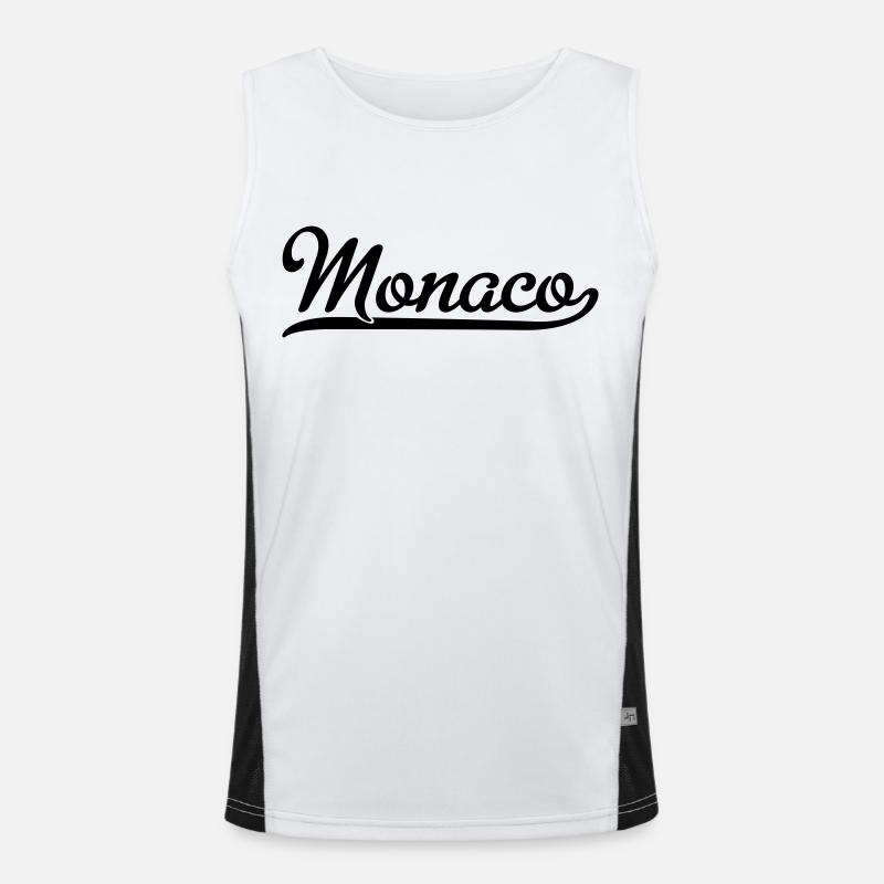 Monaco Funktionelles Kontrast-Tank Top für Männer 