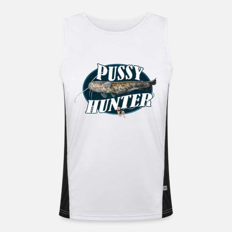 Chasseur de poisson-chat Débardeur respirant contrasté Homme 