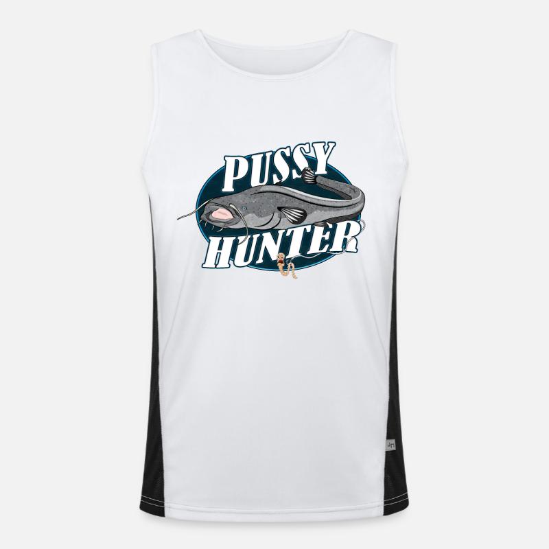 Chasseur de poisson-chat Débardeur respirant contrasté Homme 