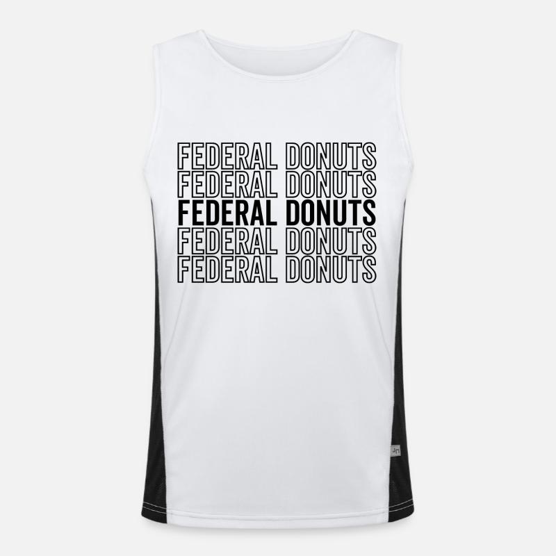 Federal Donuts Men's Functional Contrast Tank Top 