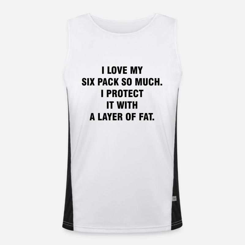 COUCHE DE GRAISSE Débardeur respirant contrasté Homme 