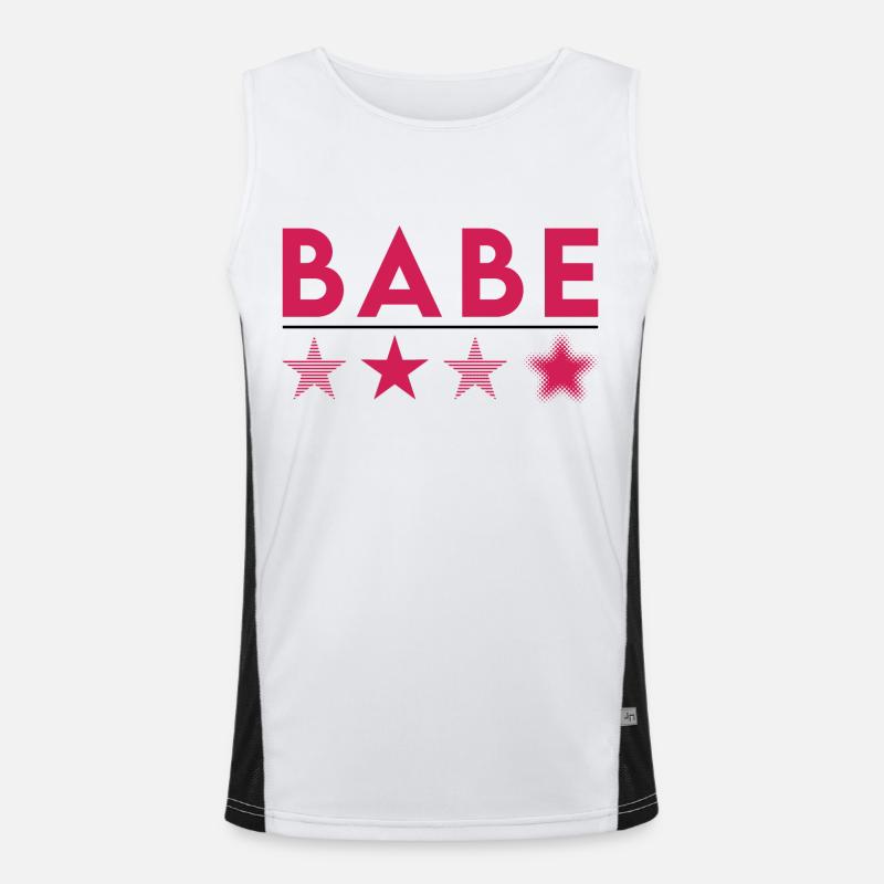 Babe Men's Functional Contrast Tank Top 