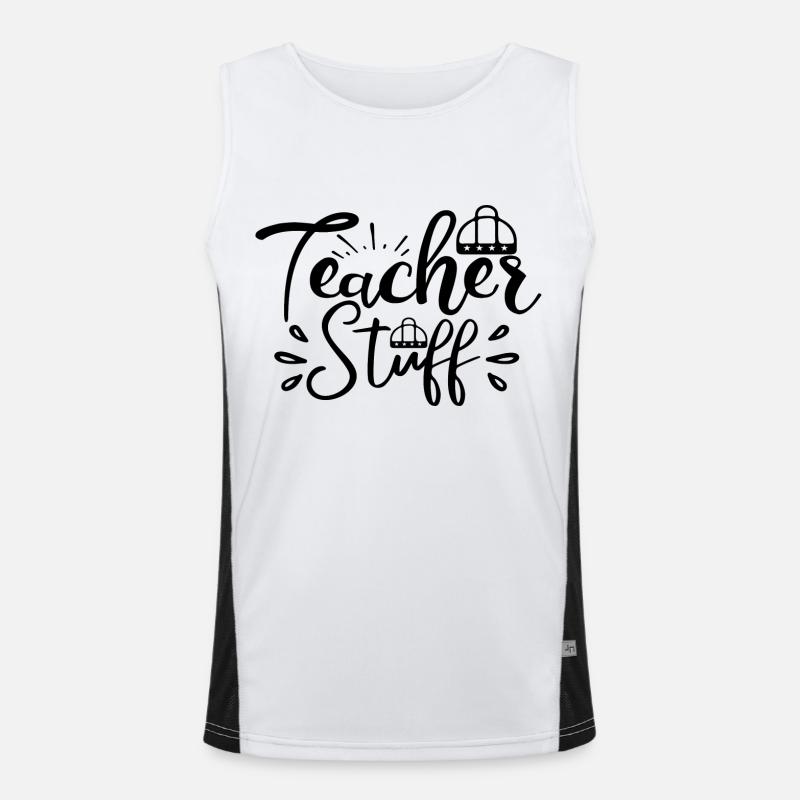 Trucs d’enseignant Débardeur respirant contrasté Homme 