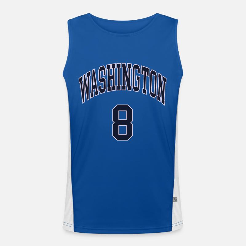 Washington 8 Men's Functional Contrast Tank Top 