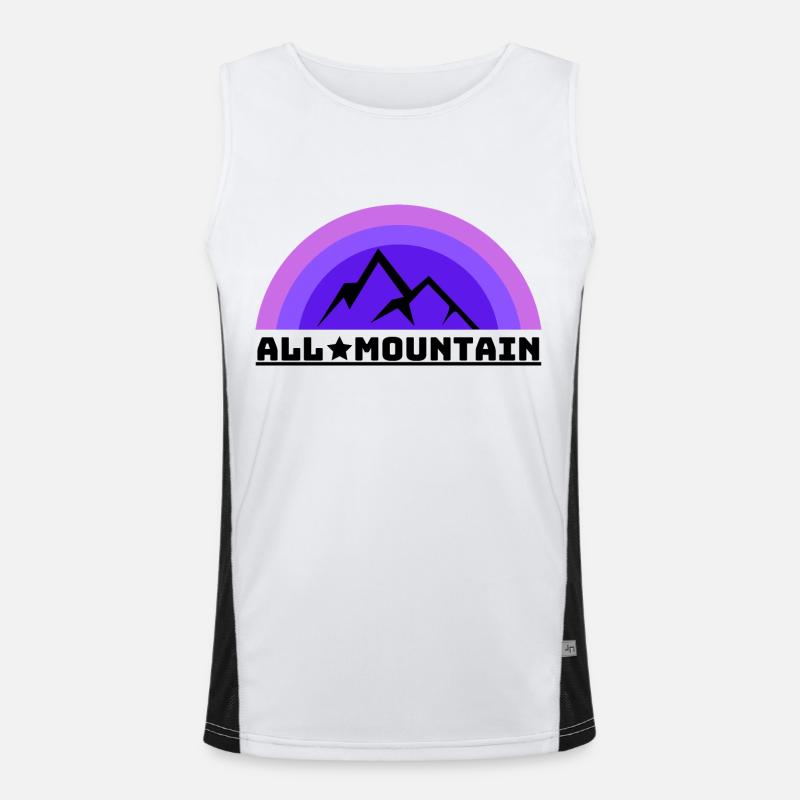 LOGO All Mountain 2 Débardeur respirant contrasté Homme 