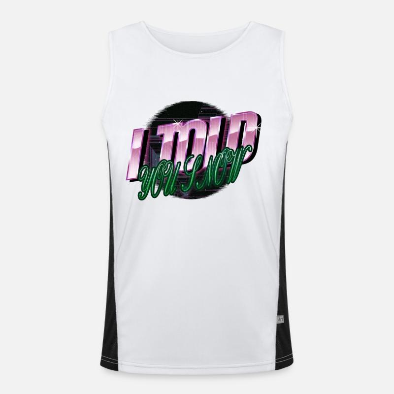 birthday present beard gang christmas present fun Funktionelles Kontrast-Tank Top für Männer 