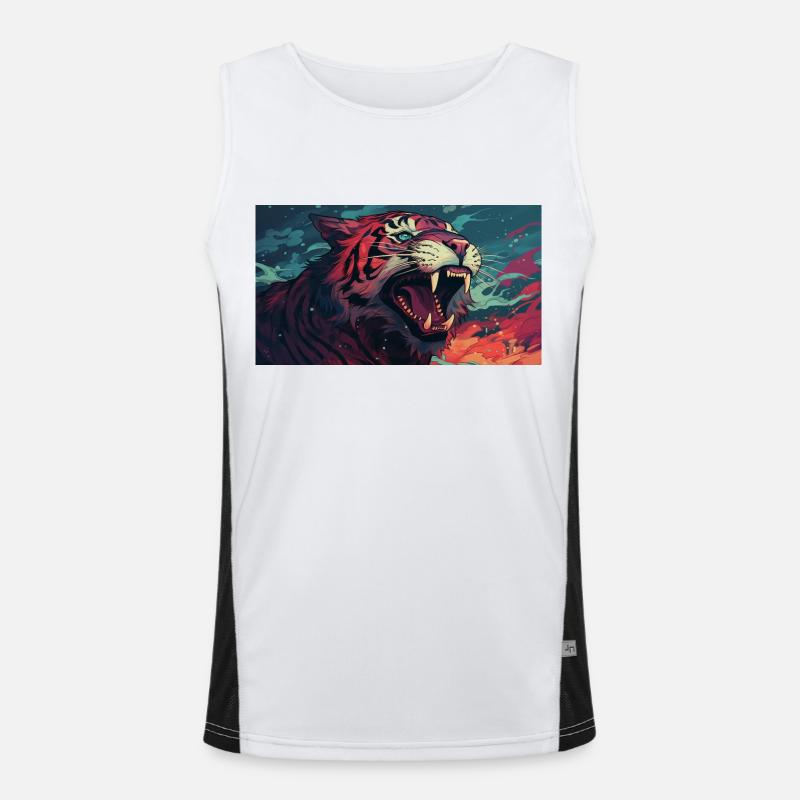 Roaring Tiger Men's Functional Contrast Tank Top 