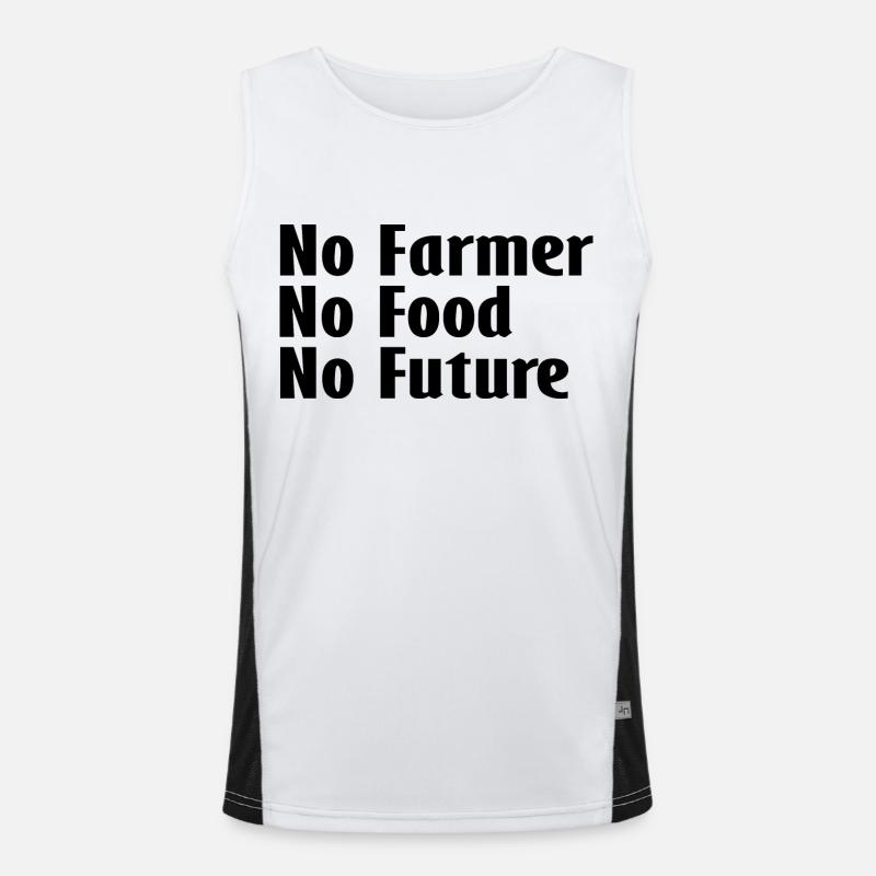 The Peasant Protests Men's Functional Contrast Tank Top 