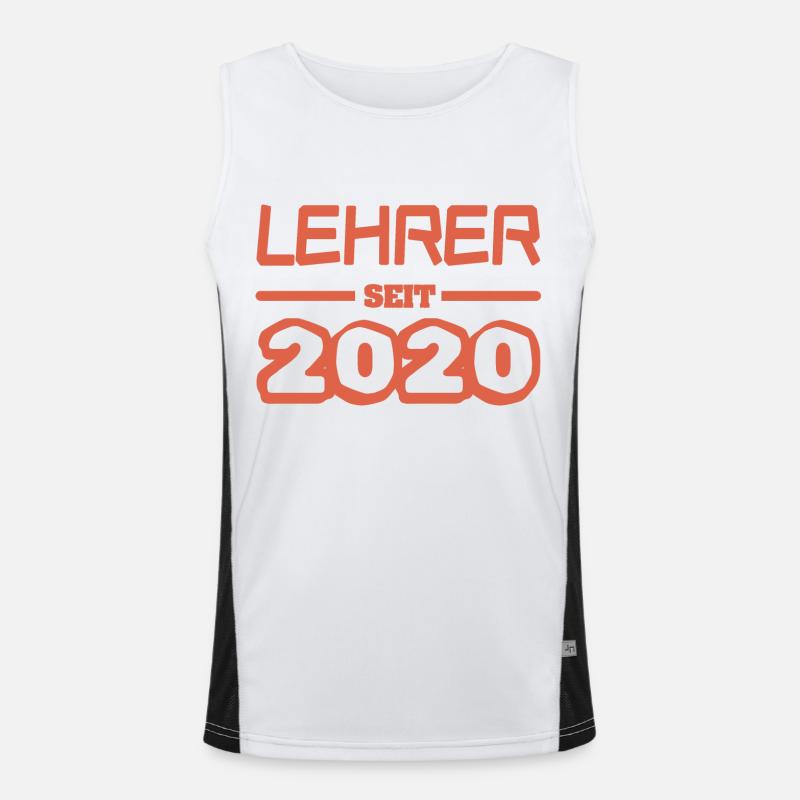 2020 2020 Funktionelles Kontrast-Tank Top für Männer 