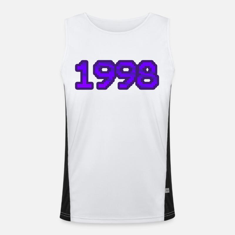 Computer 1998 Men's Functional Contrast Tank Top 