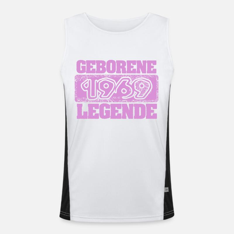 Legendary 1969 Funktionelles Kontrast-Tank Top für Männer 