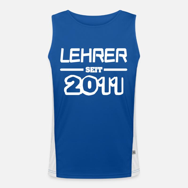 Enseignant 2011 Débardeur respirant contrasté Homme 