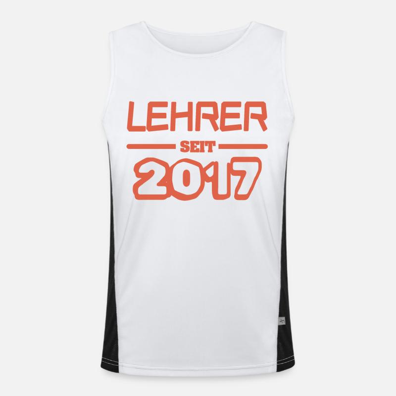 2017 Men's Functional Contrast Tank Top 