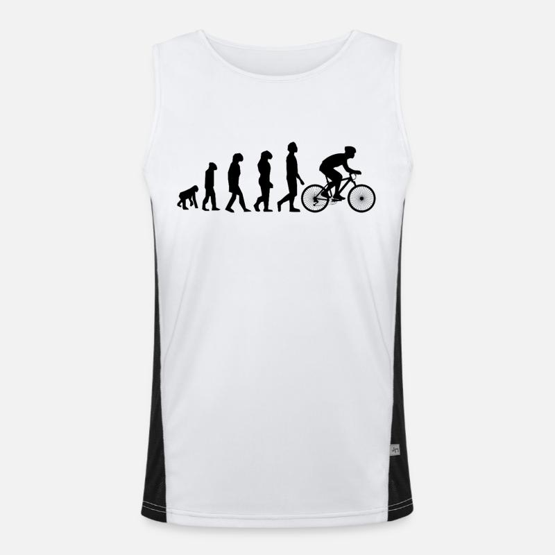 Vélo Evolution / Vélo de route Débardeur respirant contrasté Homme 