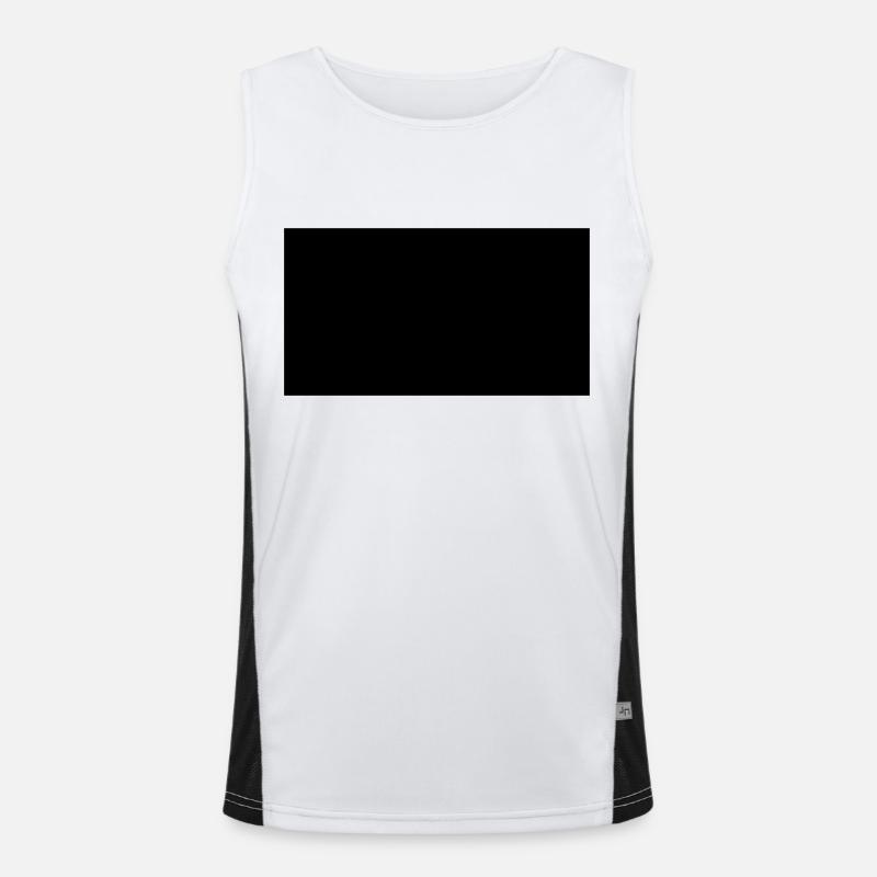 blackbar Funktionelles Kontrast-Tank Top für Männer 