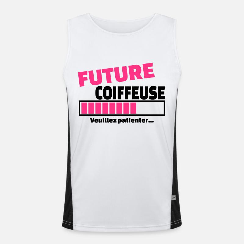 future coiffeuse Débardeur respirant contrasté Homme 