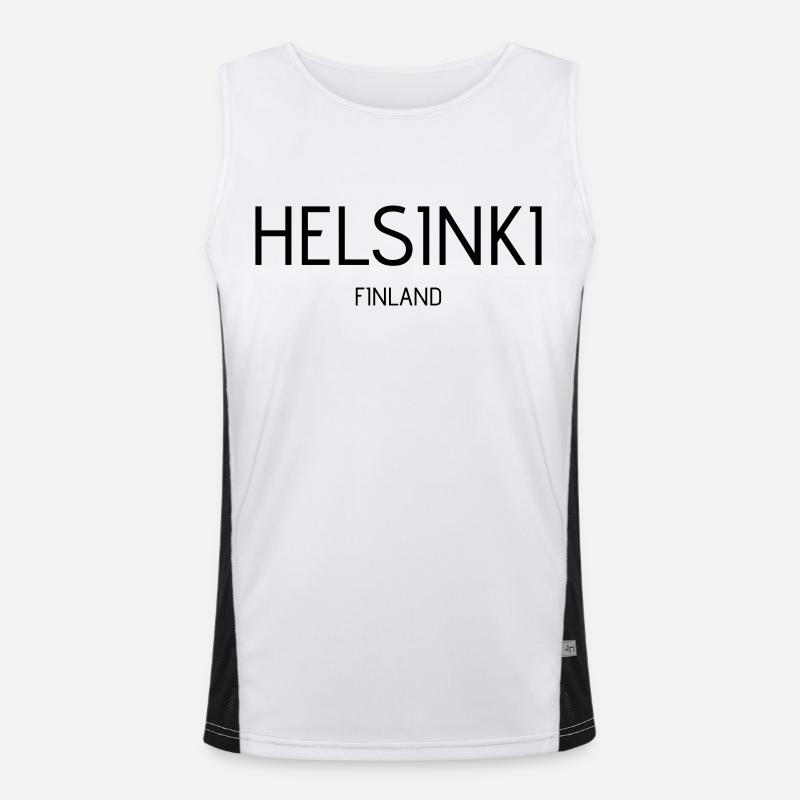 helsinki Men's Functional Contrast Tank Top 