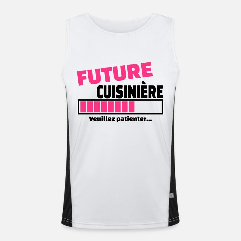 future cuisinière Débardeur respirant contrasté Homme 
